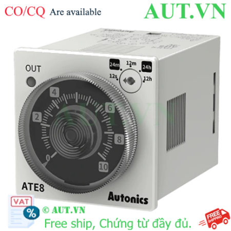 Ảnh của Timer Autonics ATE8-46E (0.6s-6h) - Bộ định thời đa năng, chính xác, bền bỉ