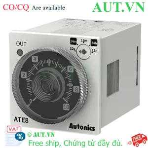 Ảnh của Timer Autonics ATE8-4CE - Rơ Le Thời Gian On-Delay, Nguồn 24-240V, 8 Chân | AUT VN