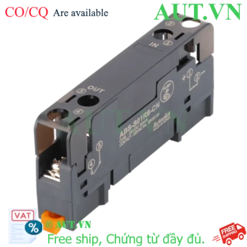 Ảnh của Đế Relay Autonics ABS-S01R6-CN | 24VDC, Đèn LED, Tương Thích Omron G6B