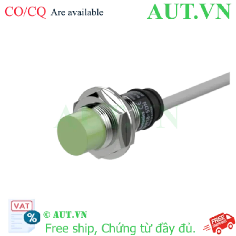 Ảnh của Cảm biến tiệm cận Autonics PR18-8DN-V | M18, NPN, NO, 8mm