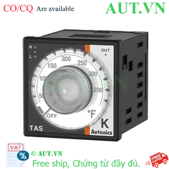Ảnh của Bộ Điều Khiển Nhiệt Độ Autonics TAS-B4RK2F | PID, Ngõ Ra Relay, Đơn Vị ℉