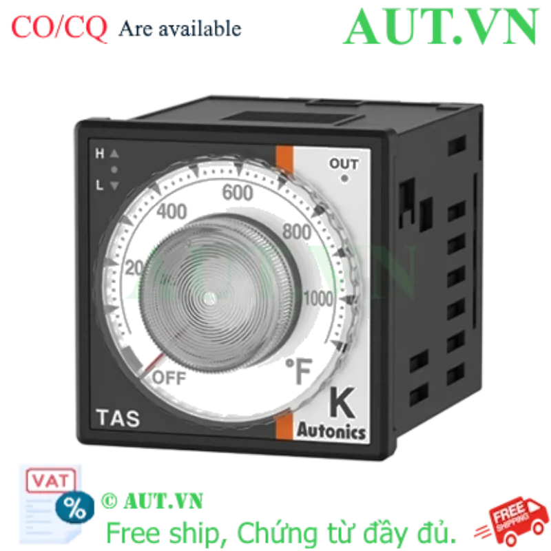 Ảnh của Đồng Hồ Nhiệt Autonics TAS-B4RK6F | Điều Khiển PID, Cảm Biến K, Chuẩn 48x48mm