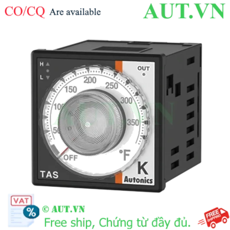 Ảnh của Đồng Hồ Nhiệt Autonics TAS-B4SK2F | Điều Khiển PID, Ngõ Ra SSR, Cảm Biến Loại K - AUT VN