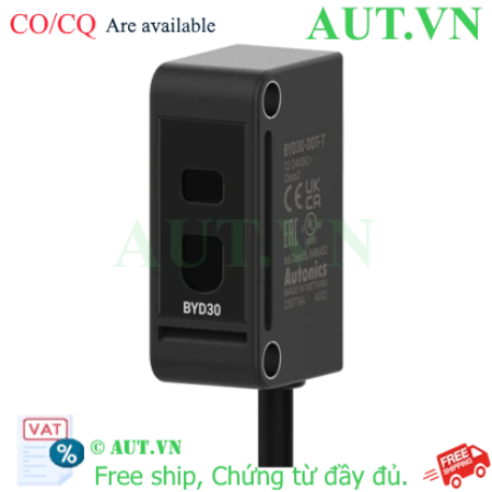Ảnh của Cảm biến quang điện Autonics BYD30-DDT-T: Phản xạ hội tụ chính xác, NPN, 10-30mm