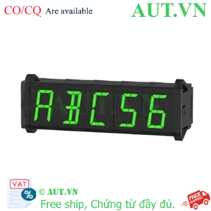 Ảnh của Bộ Hiển Thị Autonics DA22-GP | LED 16 Đoạn Màu Xanh, Hiển Thị 64 Ký Tự A-Z, 12-24VDC | AUT VN