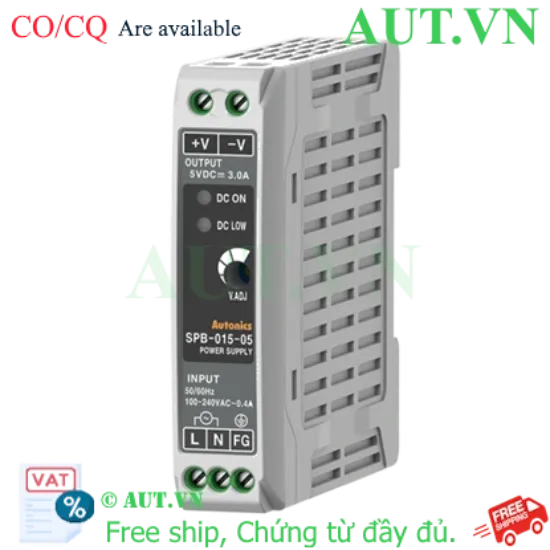 Ảnh của Bộ nguồn xung Autonics SPB-015-05 5VDC 3A 15W - AUT VN