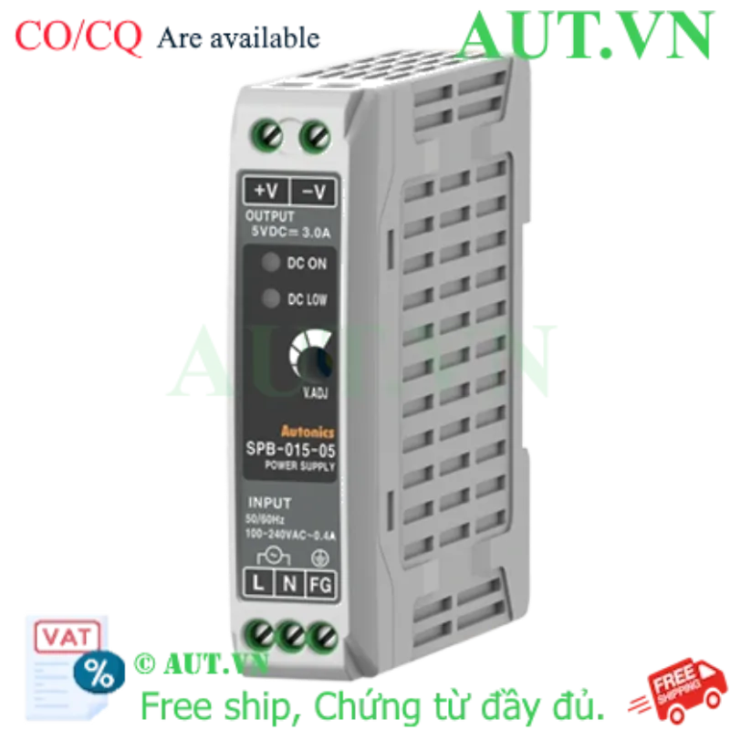 Ảnh của Bộ nguồn xung Autonics SPB-015-05 5VDC 3A 15W - AUT VN