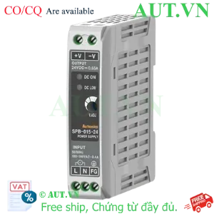 Ảnh của Bộ Nguồn Xung Autonics SPB-015-24 | 24VDC 15W | Lắp Ray DIN Siêu Gọn - AUT VN
