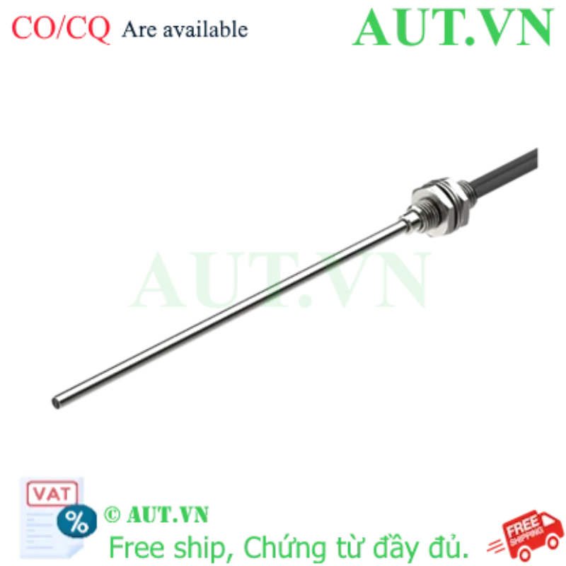 Ảnh của Cảm biến sợi quang Autonics FDS-620-10 | Đầu SUS 90mm, Phát hiện Ø0.03mm, Dây 2m