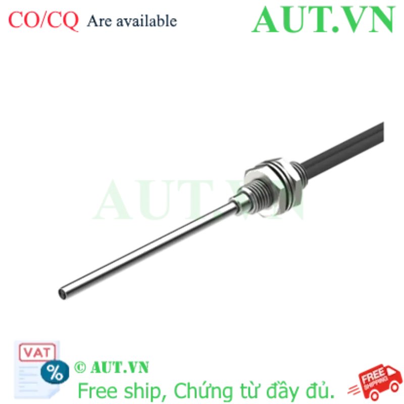 Ảnh của Cảm biến sợi quang Autonics FDS2-620-10 | Đầu SUS Siêu Bền, Dài 2m, Phát hiện vật Ø0.03mm
