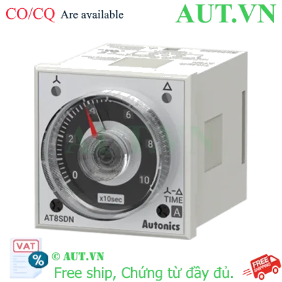 Ảnh của Bộ Định Thời Sao Tam Giác Autonics AT8SDN 8 Chân - Chính Hãng AUT VN