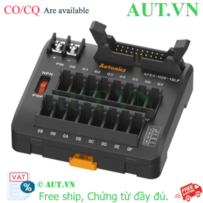 Ảnh của Cầu Đấu Dây Autonics AFE4-H20-16LF - Đầu Nối 16 Kênh Cảm Biến Chính Hãng