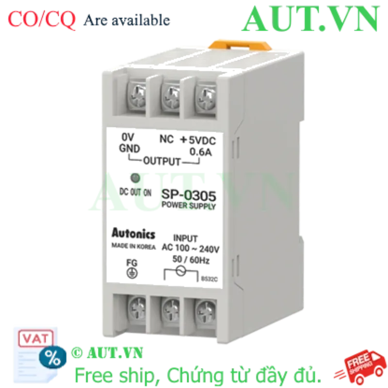 Ảnh của Bộ nguồn xung Autonics SP-0305 (3W, 5VDC, 0.6A) - Hàng Chính Hãng AUT VN