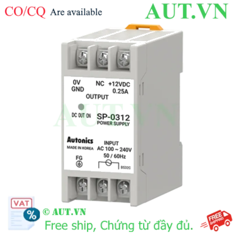 Ảnh của Bộ Nguồn Xung Autonics SP-0312 12VDC 0.25A 3W - Chính Hãng, Giá Tốt