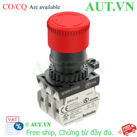 Ảnh của Công tắc an toàn Autonics SF2ER-E1R3B - 3NC, Nhấn giữ/Xoay Reset