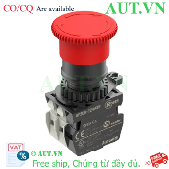 Ảnh của Công tắc an toàn Autonics SF2ER-E2RA2B - Nút nhấn dừng khẩn cấp (1NO+2NC)