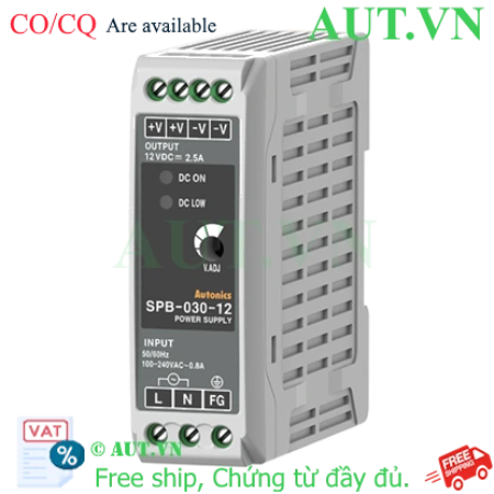 Ảnh của Bộ Nguồn Xung 12VDC 30W AUT SPB-030-12 | DIN Rail, Hiệu suất cao, An toàn