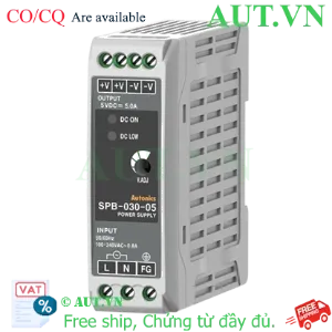 Ảnh của Bộ Nguồn Xung Autonics SPB-030-05 | 5V-5A-30W, Thiết Kế Slim, Gắn DIN Rail