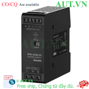 Ảnh của Bộ Nguồn Xung Autonics SPB-030-24 | 24VDC 1.3A | Siêu Mỏng Lắp Ray DIN