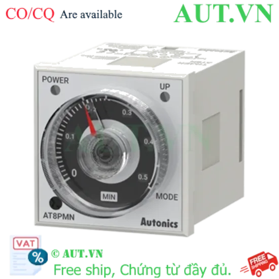 Ảnh của Timer Autonics AT8PMN - Rơ Le Off-Delay 8 Chân, 200-240VAC, Trễ Ngắt Chính Xác | AUT VN
