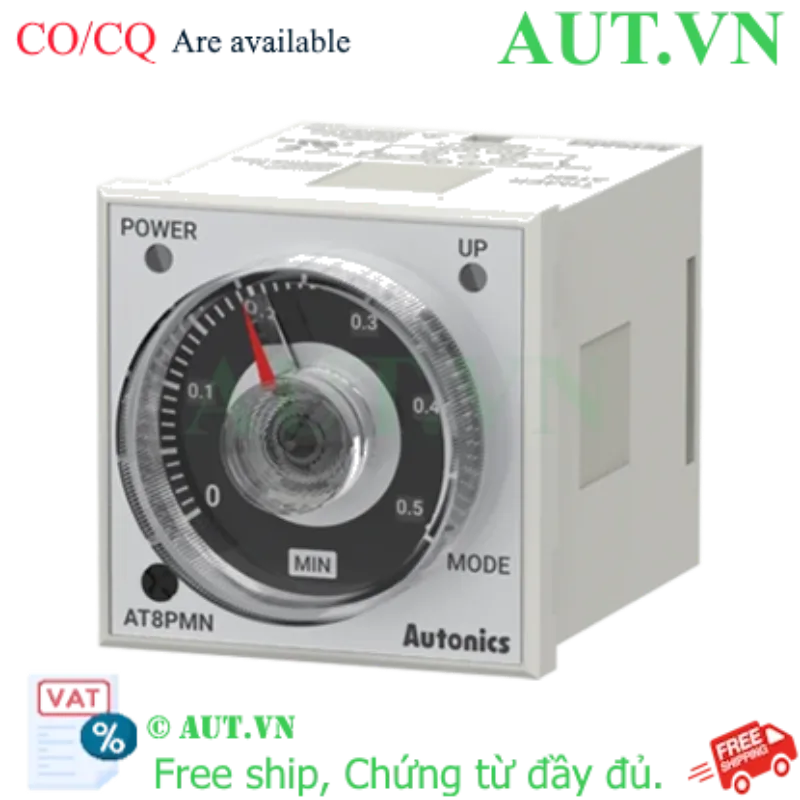 Ảnh của Timer Autonics AT8PMN-6 | Rơ Le Trễ Ngắt (Off-Delay) 8 Chân | 100-120VAC | AUT VN