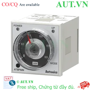 Ảnh của Timer Autonics AT8PMN-7 - Rơ Le Trễ Ngắt (Off Delay) 100-110VDC, Ngõ Ra DPDT 8 Chân