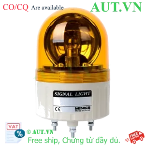 Ảnh của Đèn Tín Hiệu Cảnh Báo Xoay Có Còi Autonics ASGB-01-Y (Màu Vàng, 12V AC/DC)