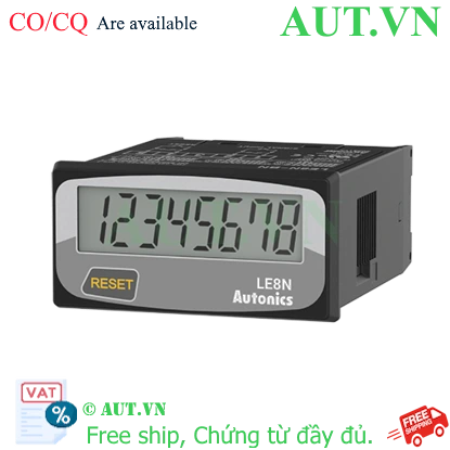 Ảnh của Timer Autonics LE8N-BN - Bộ Đếm Thời Gian LCD Chính Hãng