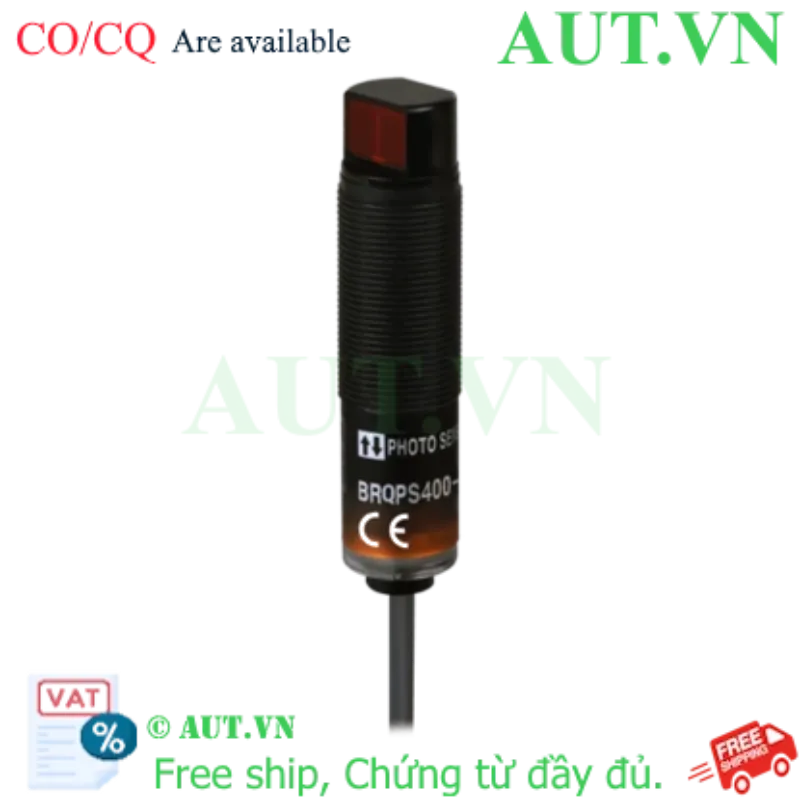 Ảnh của Cảm biến quang điện Autonics BRQPS400-DDTA | Phản xạ khuếch tán 400mm, NPN, IP67
