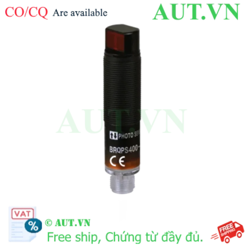 Ảnh của Cảm biến quang Autonics BRQPS400-DDTA-C-P | PNP, Phản xạ khuếch tán 400mm, IP67
