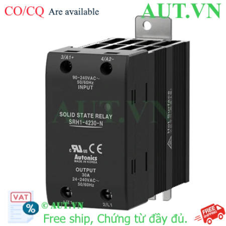 Ảnh của Relay Bán Dẫn Autonics SRH1-4230-N | 30A, Zero-Cross, 1 Pha - Chống Nhiễu, Tuổi Thọ Cao