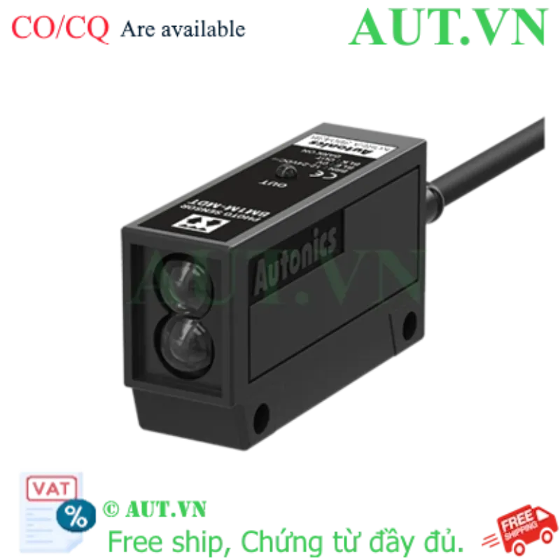 Ảnh của Cảm biến quang Autonics BM1M-MDT | Phản xạ gương 1m, Ngõ ra NPN, Dark ON - Chính hãng AUT VN