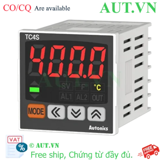 Ảnh của Đồng Hồ Nhiệt Autonics TC4S-N2N: Điều Khiển PID Chính Xác, Đa Cảm Biến, Chuẩn 48x48mm | AUT VN