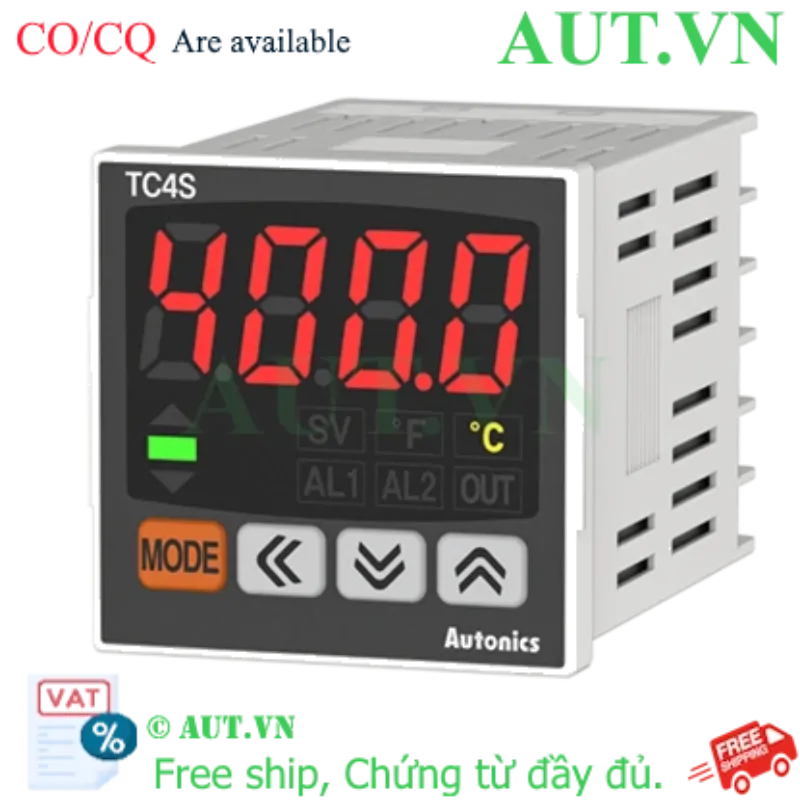 Ảnh của Đồng Hồ Nhiệt Autonics TC4S-N2N - Điều Khiển PID Chính Xác, Đa Cảm Biến, Chuẩn 48x48mm | AUT VN