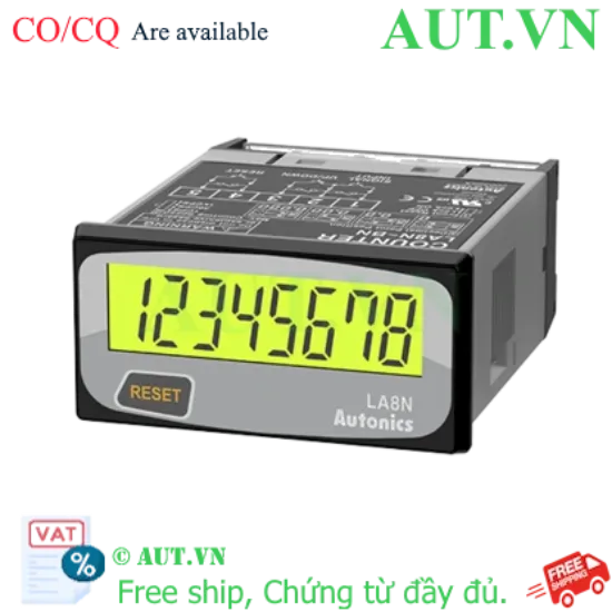 Ảnh của Bộ Đếm Autonics LA8N-BV-L LCD 8 Số Có Đèn Nền - AUT VN