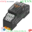 Ảnh của Đế Relay Trung Gian Autonics ABL-L04PA-UY | 24VDC, 4 Tiếp Điểm, Lắp Ray DIN