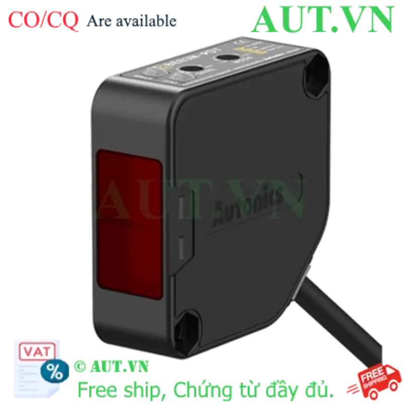 Ảnh của Cảm biến quang Autonics BEN3M-PDT | Phản xạ gương 3m, Dual NPN/PNP, Siêu tốc 1ms