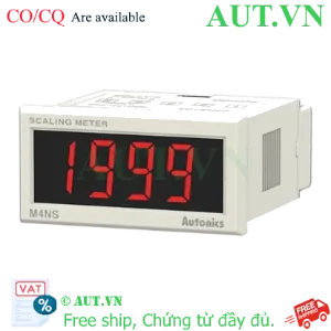 Ảnh của Đồng Hồ Đo Tỉ Lệ Autonics M4NS-NA - Loop Powered, Chính Xác 0.3%, Mini 48x24mm | AUT VN