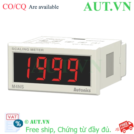 Ảnh của Đồng hồ đo tỉ lệ Autonics M4NS-NA (4-20mA) - Nhỏ gọn, Chính xác, Tiết kiệm