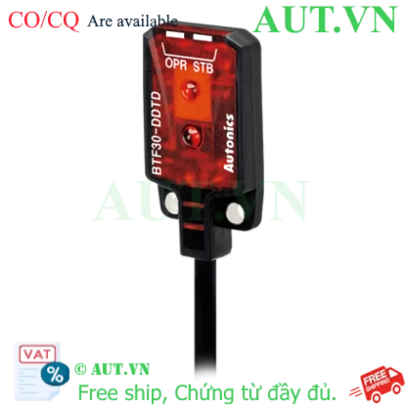 Ảnh của Cảm biến quang điện Autonics BTF30-DDTD | Siêu mỏng, Phản xạ khuếch tán, NPN Dark ON
