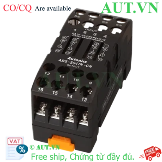 Ảnh của Cầu đấu dây Autonics ABS-S04TN-CN - Đế Relay 4 Chân Chính Hãng