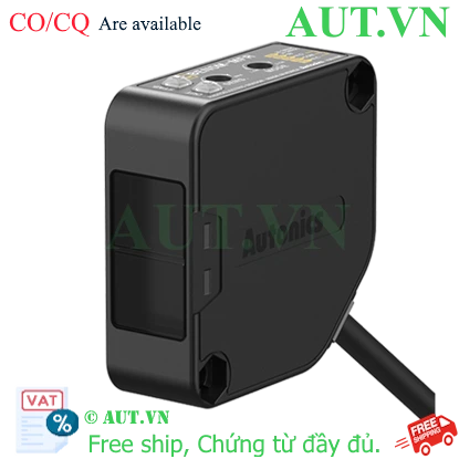 Ảnh của Cảm biến quang điện Autonics BEN3M-PFR - Phản xạ gương 3m, Ngõ ra PNP, Thân trụ M18 - AUT VN