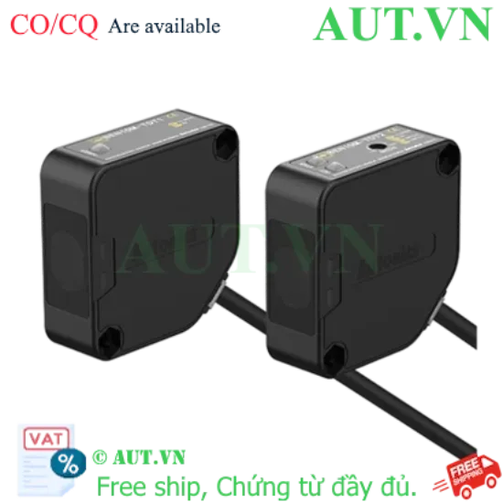Ảnh của Cảm biến quang Autonics BEN10M-TDT | Thu phát tách rời 10m, Ngõ ra NPN/PNP kép, Đáp ứng 1ms