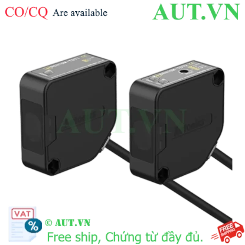 Ảnh của Cảm biến quang Autonics BEN10M-TDT | Thu phát tách rời 10m, Ngõ ra NPN/PNP, Đáp ứng 1ms