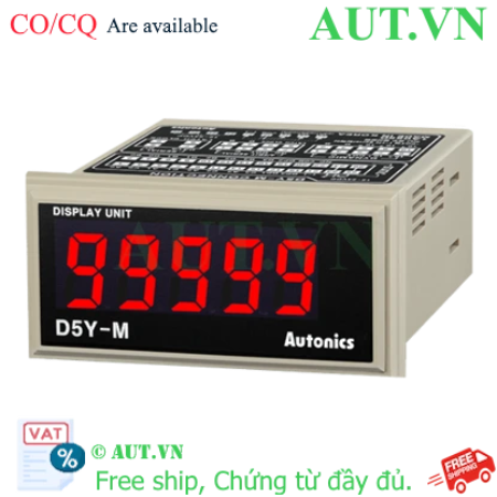 Ảnh của Bộ hiển thị Autonics D5Y-M - Hiển thị LED 5 số chính xác