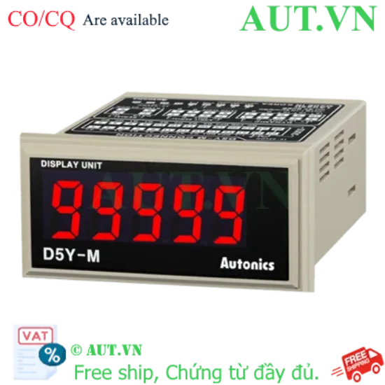 Ảnh của Bộ hiển thị Autonics D5Y-M - Hiển thị LED 5 số chính xác
