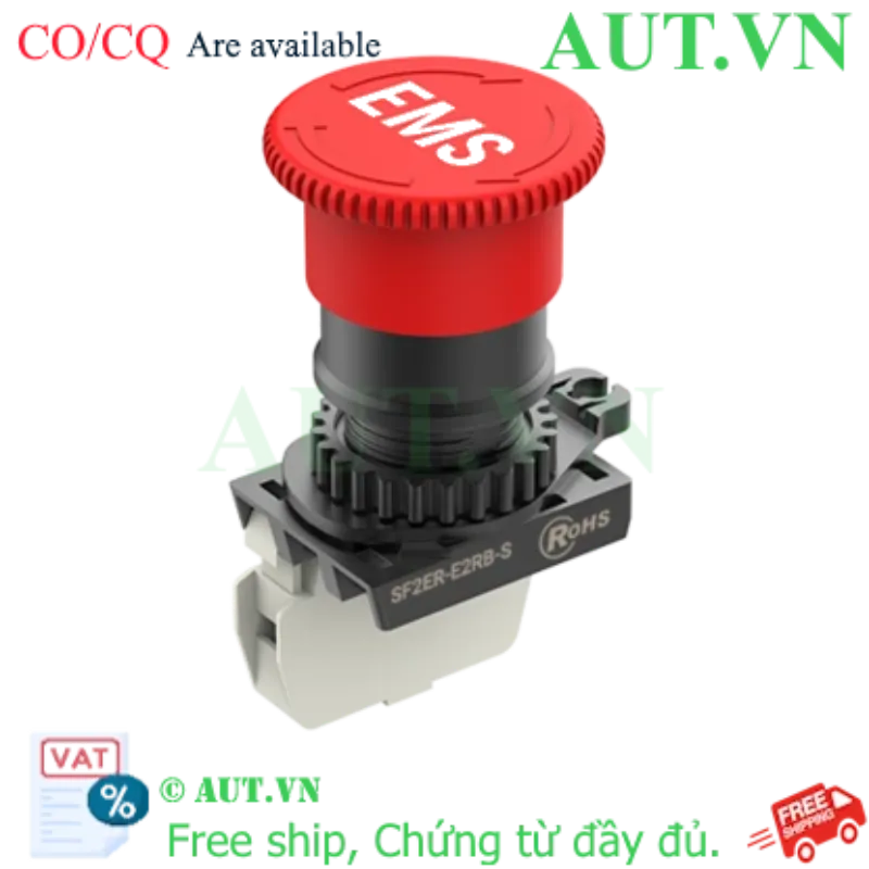Ảnh của Nút Nhấn Dừng Khẩn Cấp Autonics SF2ER-E2RB-S | 1NC, IP65, Đầu Nấm 40mm - AUT VN