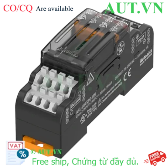 Ảnh của Cầu đấu dây Autonics ASL-L04SP0-UN | 4 Phase - 1A - 24VDC | AUT VN