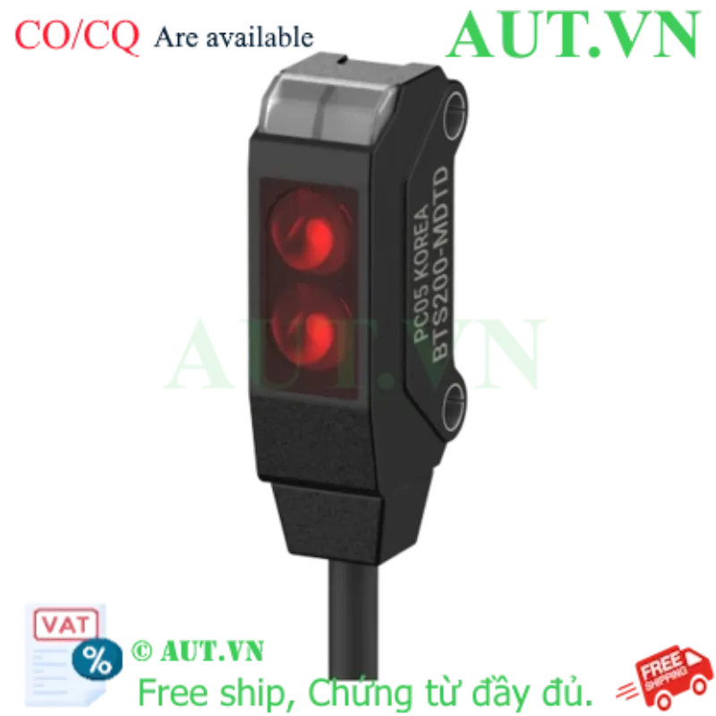 Ảnh của Cảm biến quang Autonics BTS200-MDTL | Phản xạ gương, Ngõ ra NPN, IP67