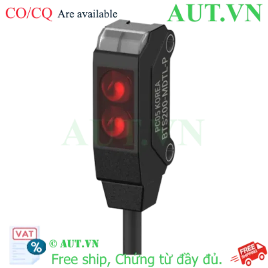 Ảnh của Cảm biến quang Autonics BTS200-MDTL-P | Phản xạ gương, PNP, IP67, 200mm